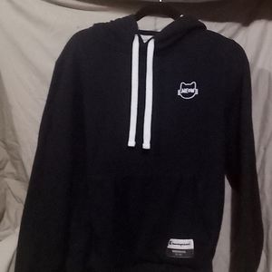 Meow Champion Hoodie, small